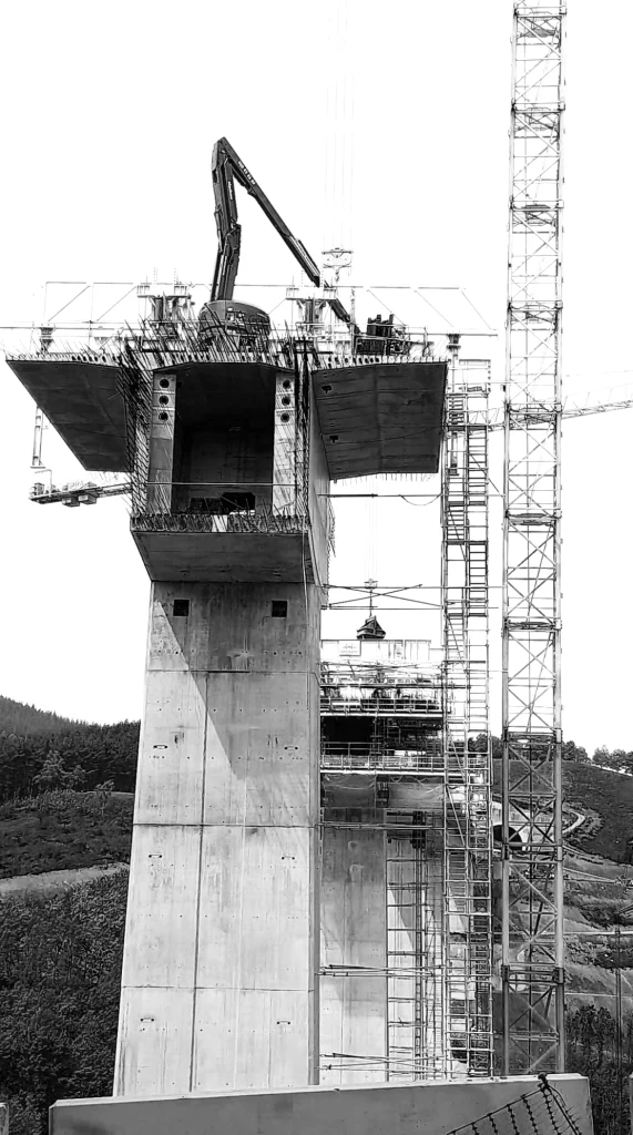 Zumelegui Viaduct . HSL Vitoria – Bilbao – San Sebastián